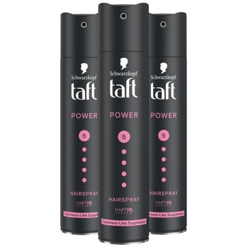 Taft Power Cashmere Lakier do włosów 3x250ml