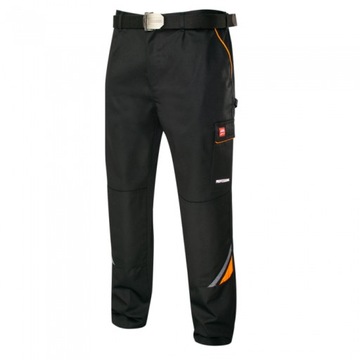 SPODNIE ROBOCZE DO PASA MONTERSKIE PRO BLACK 52