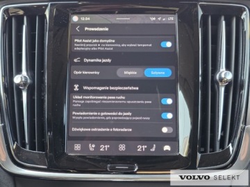 Volvo S90 II 2022 Volvo S90 Ultimate Dark 250KM Masaż Bowers Laminat, zdjęcie 24
