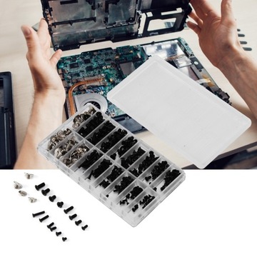 360 шт. НАБОР СТАЛЬНЫХ КОМПЬЮТЕРНЫХ ВИНТОВ