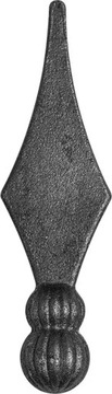 grot stalowy kuty 072 (H135x40 mm, fi 25 mm)