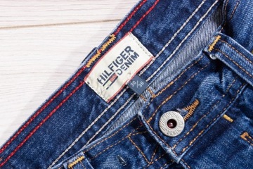 TOMMY HILFIGER DENIM WILSON SPODNIE JEANSY 30/36