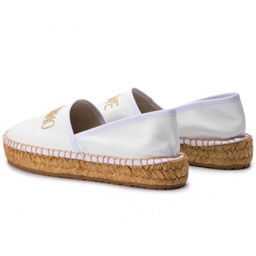 ЭСПАДРИЛИ WHITE LOVE MOSCHINO LIKE NEW 36 BIANCO