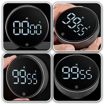 Секундомер МИНУТНЫЕ ЧАСЫ ЦИФРОВОЙ ЭЛЕКТРОННЫЙ МАГНИТНЫЙ КУХОННЫЙ ТАЙМЕР