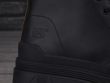 Buty męskie zimowe Caterpillar HARDWEAR MID BLACK