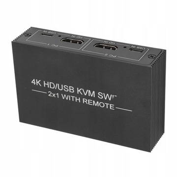 KVM-ПЕРЕКЛЮЧАТЕЛЬ HDMI-ПЕРЕКЛЮЧАТЕЛЬ 4XUSB 2 USB-КАБЕЛЬ