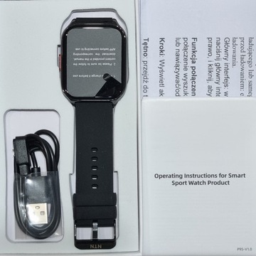 СМАРТЧАСЫ ЖЕНСКИЕ ЧАСЫ NTN P5ЧЕРНЫЕ МЕНЮ PL