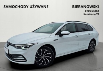 Volkswagen Golf VIII Hatchback 1.5 eTSI EVO mHEV 150KM 2022 Volkswagen Golf Variant Stan bdb - Alcantara - Kamera - Czujniki - Podgrz., zdjęcie 1