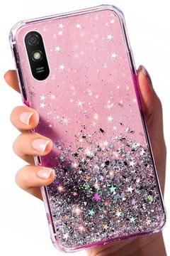 ETUI GLITTER BROKAT CASE DO REDMI 9A