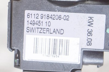 BMW 6 CABRIO E64 M MÍNUSOVÝ KABEL AKUMULÁTORU 9184206 5.0 BENZÍN 373KW 2009