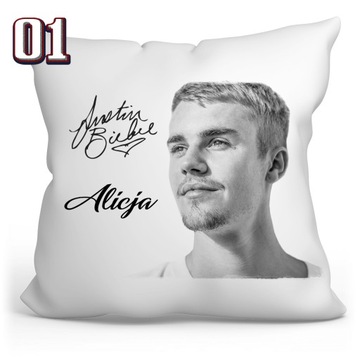 ПОДУШКА ДЖАСТИНА БИБЕРА + ИМЯ
