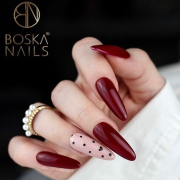BOSKA Nails Dual Form Верхние формы для миндалевидного наращивания 120 шт. SEOL