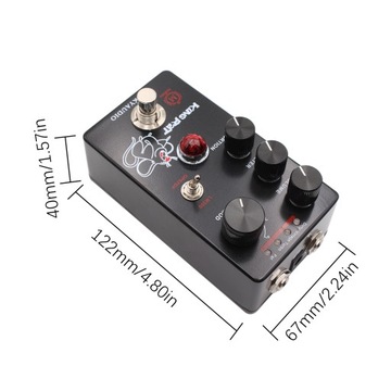 MOSKYAudio Педаль эффектов для гитары Fuzz Distortion 4