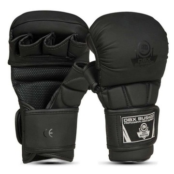 Rękawice treningowe MMA sparringowe Krav Maga Bushido BLACK MASTER L