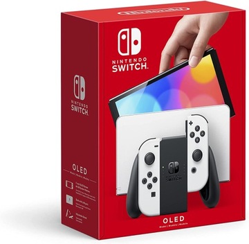 НОВАЯ БЕЛАЯ OLED-КОНСОЛЬ NINTENDO SWITCH