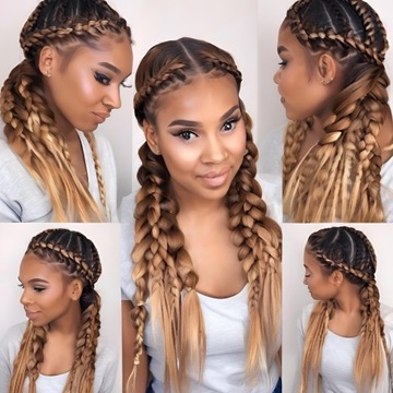 СИНТЕТИЧЕСКИЕ ВОЛОСЫ ДЛЯ КОСИЦЫ ЦВЕТНАЯ БРИТАНИЯ НАРАЩИВАНИЕ ВОЛОС ОМБРЕ