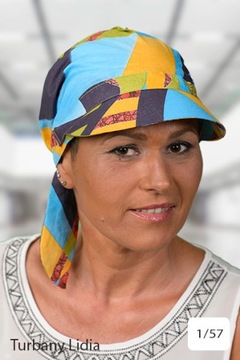 Платок-тюрбан с козырьком KAJA Turbans Lidia часть 2