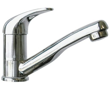 Kran COMET Roma do przyczepy kampera 150mm srebrny