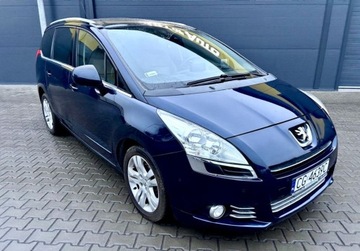 Peugeot 5008 I Minivan 1.6 THP 156KM 2010 Peugeot 5008 Head Up TV PanoramaSkory 7-osobowy Zamiana 1.6 Benzyna