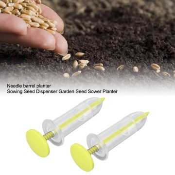 2X РУЧНАЯ ТОЧНАЯ СЕЯЛКА ДЛЯ СЕМЯН ЦВЕТОЧНЫХ ОВОЩЕЙ, ТОЧНАЯ, УДОБНАЯ