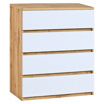 Komoda ARCA 05 dąb wotan / biały