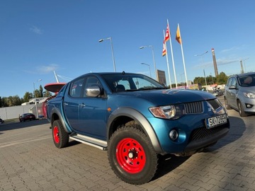 Mitsubishi L200 IV Double Cab 2.5 DOHC 136KM 2006 Mitsubishi L200 ZAMIEN zostaw w rozliczeniu Webasto Wyciągarka, zdjęcie 1