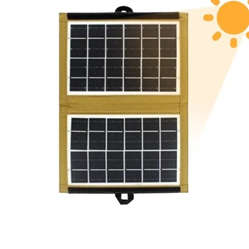 PANEL SŁONECZNY ŁADOWARKA SŁONECZNA TURYSTYCZNY