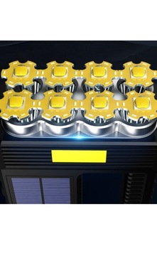 АККУМУЛЯТОРНЫЙ USB-СОЛНЕЧНЫЙ ФОНАРИК T6 LEDCOB