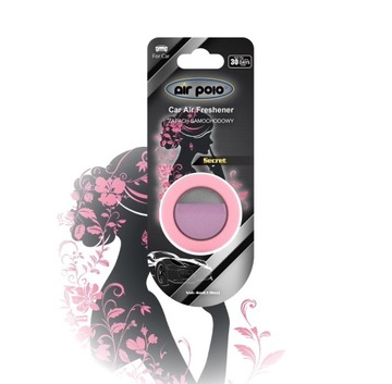 Air polo car scents zapach do samochodu odświeżacz 4 ml- SECRET