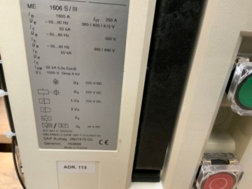 AEG ME 1606 S/lll - Автоматический выключатель