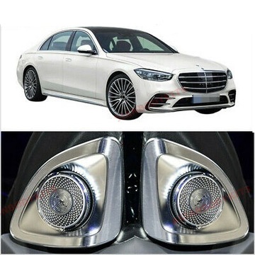 głośniki obrotowe 4D Burmester Mercedes S W223 21-