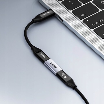Unitek A1036GY Адаптер для ствола Разъем USB-C 4.0 USB4, USB-C (F) — USB-C (F)