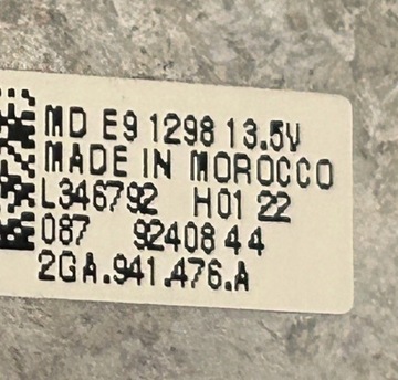 MODUL LED SVĚTLA PRAVÝ VW T-ROC 2GA941476A