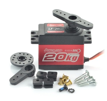 Сервопривод PowerHD LF-20MG-360 — непрерывная работа на 360 градусов.