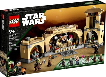 LEGO STAR WARS SALA TRONOWA BOBY FEETA 75326
