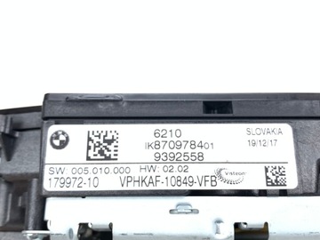 BMW G01 G11 G30 G32 PŘÍSTROJOVÁ DESKA BUDÍKY 9392558