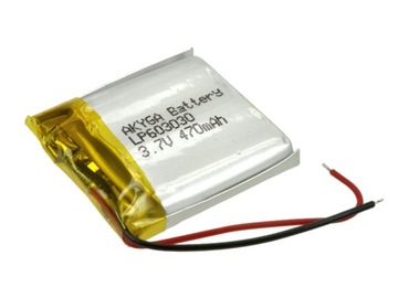 AKUMULATOR Li-Po 3,7V 470mAh PCM