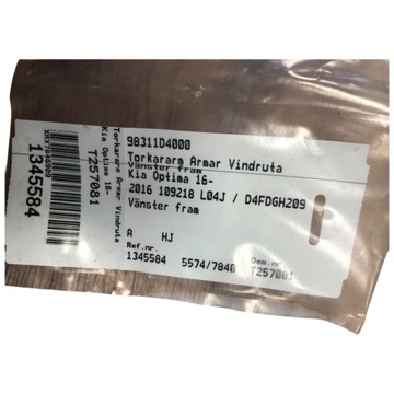 KIA OPTIMA RAMÍNKO STĚRAČE 98311D4000