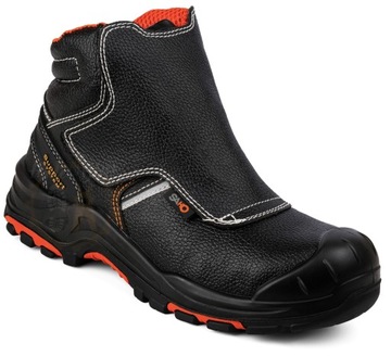 BUTY ROBOCZE S3 SPAWALNICZE SKÓRZANE NA RZEP 41