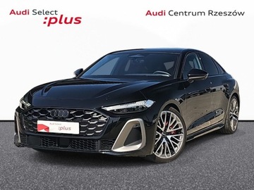 Audi A5 B10 S5 Limousine 3.0 TFSI 367KM 2024 Audi S5 Limousine grzana kierownica, kamery 360, head up, szklany dach, Ba