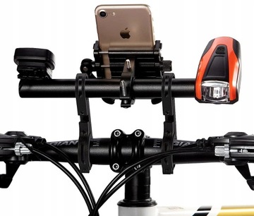 УДЛИНИТЕЛЬ РУЛЯ ВЕЛОСИПЕДНОЕ КРЕПЛЕНИЕ Удлинитель черный прочный ДОПОЛНИТЕЛЬНО