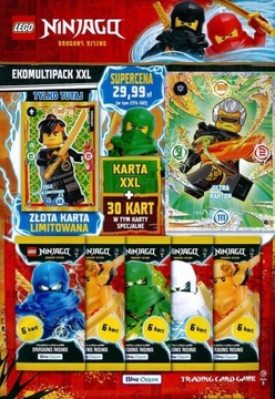 EKOMULTIPACK XXL LEGO NINJAGO DRAGONS RISING - seria 9 wersja 2