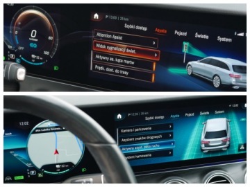 Mercedes Klasa E W214 2023 Mercedes E300e 320psi Panorama ACC hak Drive Pilot Blis Night Webasto Perła, zdjęcie 16