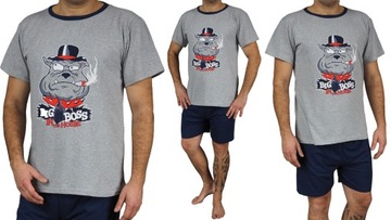 МУЖСКИЕ ПИЖАМЫ 4XL, хлопковые ШОРТЫ BIG BOSS в подарок
