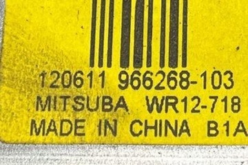 MOTOREK OKNO PŘEDNÍCH LEVÝCH DVEŘE VOLVO S60 I WR12718 2.5L GASOLINE
