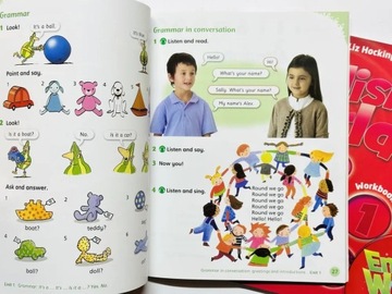 Книга для учеников «Английский мир 1»+рабочая тетрадь