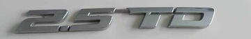 ISUZU - ZNAKY ZNAK 2.5 TD