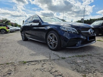 Mercedes Klasa C W205 Kombi Facelifting 2.0 220d 194KM 2019 Mercedes-Benz Klasa C Mercedes-Benz C220 CDI AMG Line Salon Pl Zamiana 2.0, zdjęcie 15