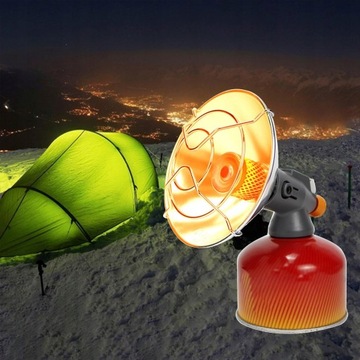 Переносной газовый обогреватель для палатки.