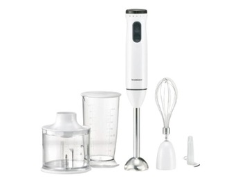 Blender ręczny SilverCrest SSMS 600 W biały ZESTAW